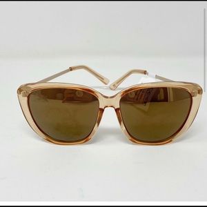 NWT Joes Crystal Taupe cat eye sunglasses